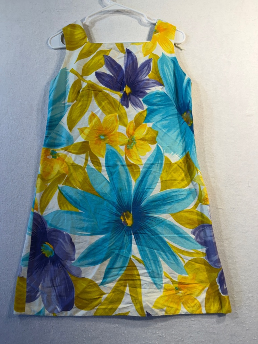 Vintage 60's/70’s Malihini Designer's Collection Floral Mini Dress